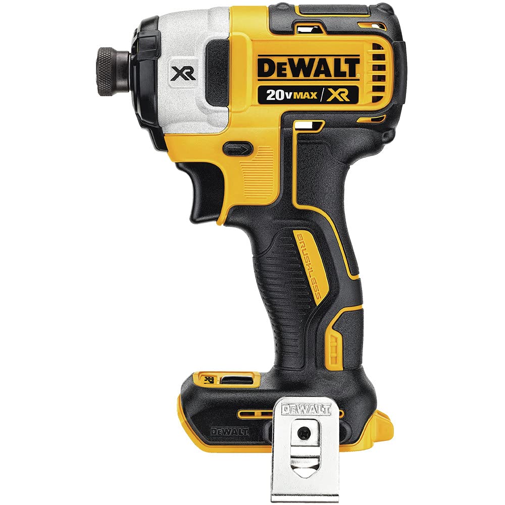DEWALT 20V MAX XR Brushless Impact Driver and Hammer Drill Combo Kit , Compact 2.0Ah (DCK287D2) DEWALT
