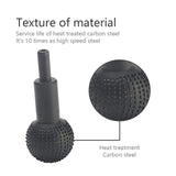 Woodworking Sphere Rotary Burr File Steel Wood Carving Spherical Polishing Grinding for Head 4cm Milling Cutter Wood Carving Kit for Beginners Power Generic
