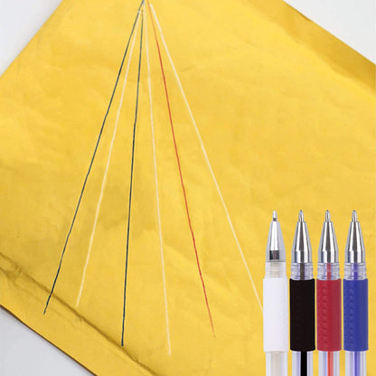JANYUN 8 Pieces Heat Erasable Pens for Fabric with 52 Refills Fabric Marking Pens Fabric Markers for Quilting Sewing DIY Dressmaking Fabrics Tailors Chalk (60)