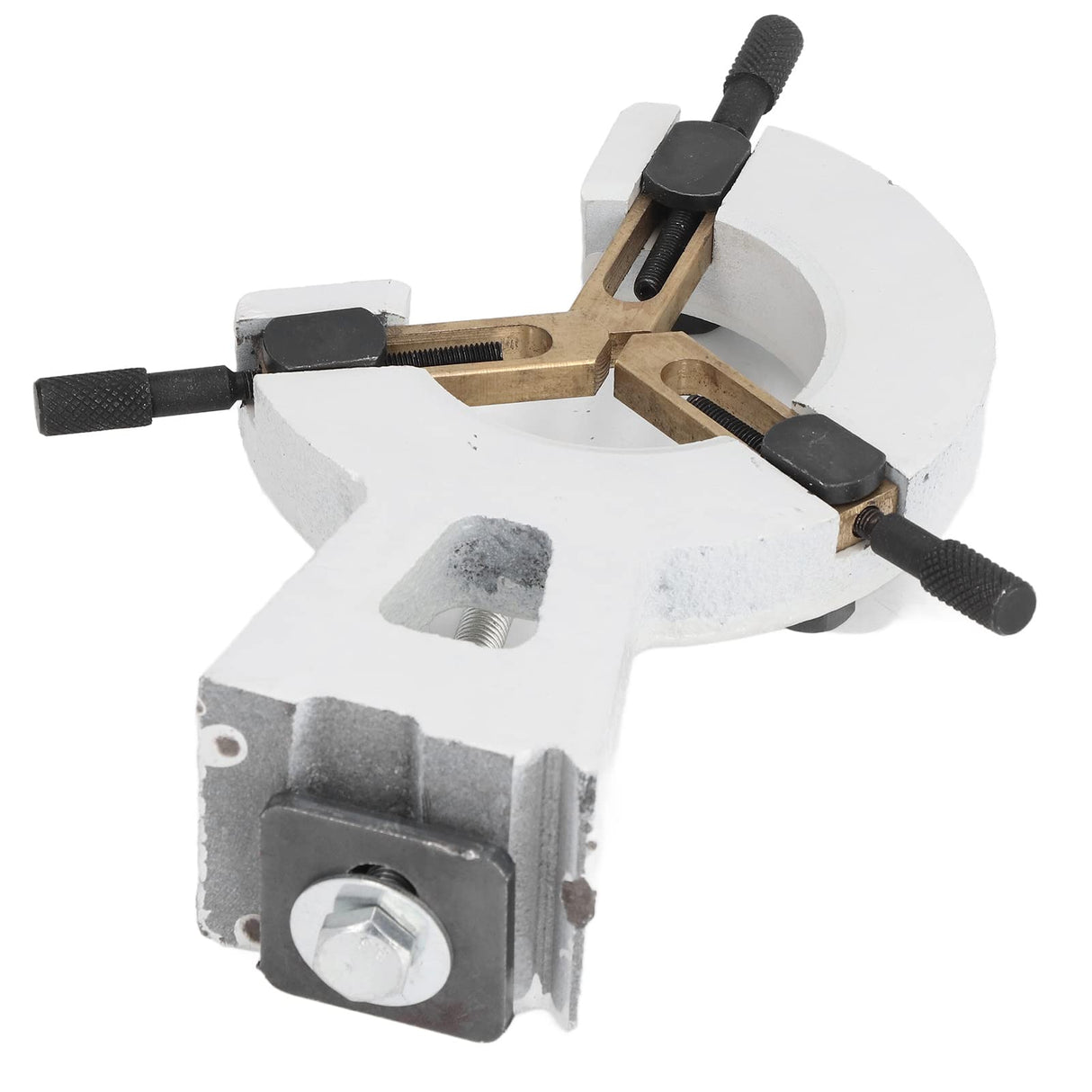 Wood Lathe Steady Rest, Professional Woodturning Steady Rest, Cast Iron Metal Lathe Stabilizer for WM‑210, for 8in x 16in Mini Lathe Machine Center BTER