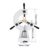 Wood Lathe Steady Rest, Professional Woodturning Steady Rest, Cast Iron Metal Lathe Stabilizer for WM‑210, for 8in x 16in Mini Lathe Machine Center BTER
