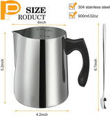 BBAXI Candle Making Pouring Pot with Electric Hot Plate for Melting Wax, Candle Wax Melting Pot with Heat-Resistant Handle and Long Stain Spoon, BBAXI