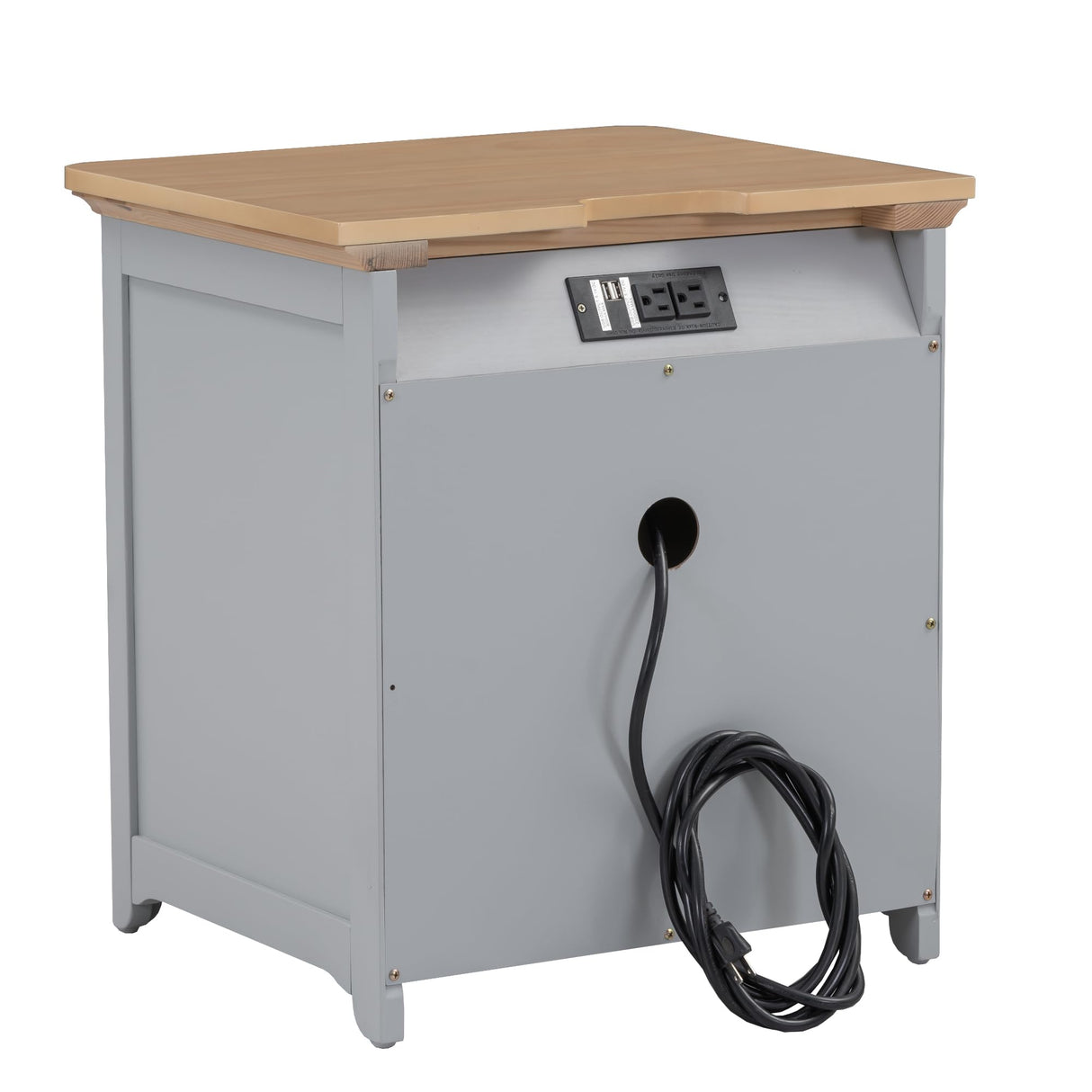 Merax 3 Pieces Queen Bedroom Furniture Set, Wood Bedroom Set with Queen Size Storage Platform Bed, 3- Drawer Nightstand and 6-Drawer Storage Chest Merax