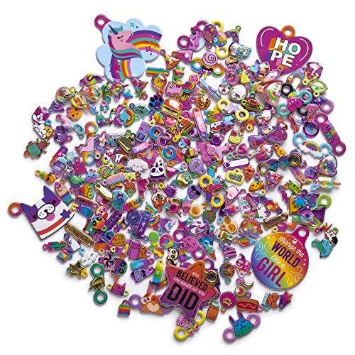 Craft-tastic — Puffy Charm Palooza — DIY Jewelry Craft Kit — Create Personalized Charms Using Easy to Make Puffy Charms — for Kids Ages 6 and Up Craft-tastic
