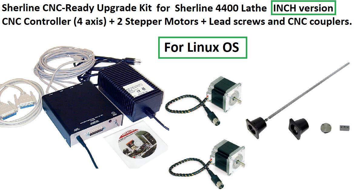 Sherline Lathe CNC Upgrade for Linux OS Computerized Sherline CNC control (Windows OS)