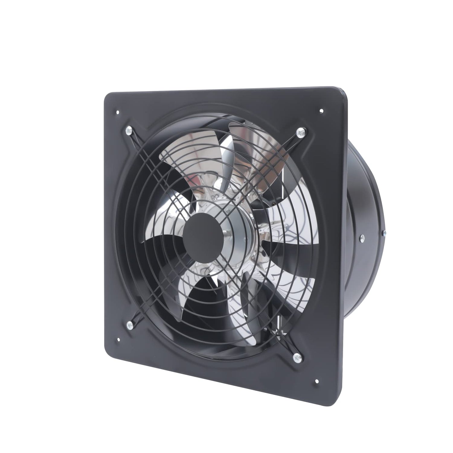 REBaiYU 12 Inch Wall Mounted Exhaust Fan,125W Explosion-Proof Exhaust Axial Fan High Velocity Utility Blower Fan with Low Noise,1420r/min Spray Booth REBaiYU