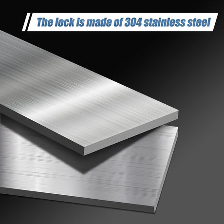 confote 39 Inch Heavy Duty Aluminum Stripes Plated Tool Box Pick Up Truck Bed RV Trailer Toolbox Waterproof Square Storage Organizer with Side confote