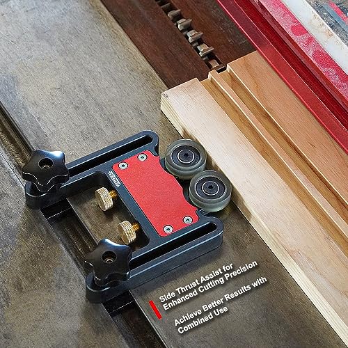 Versatile Bearing Roller Featherboards for Table Saw and Router Table Fence: Precise Cutting and Enhanced Safety with Featherboards for Table Saw - WoodArtSupply