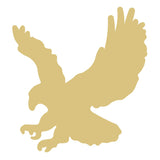 Eagle Cutout Unfinished Wood Native American Animal Everyday Door Hanger MDF Shaped Canvas Style 2 (12") Diverse Woodworking