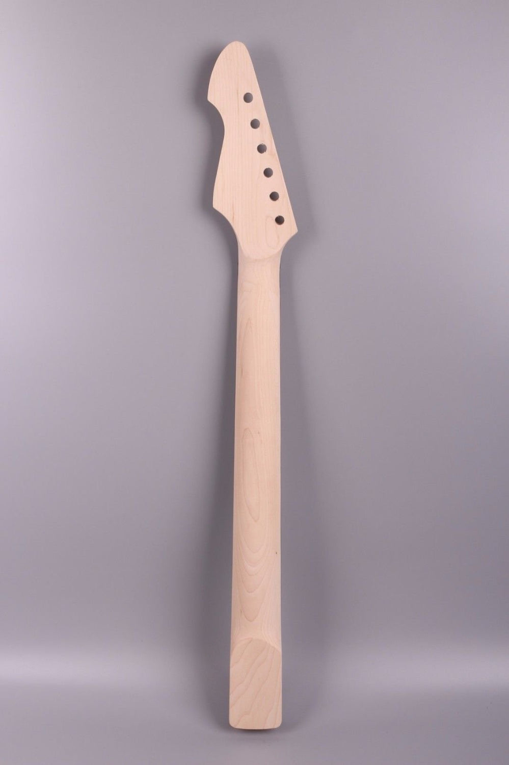 Yinfente Unfinished Electric Guitar Neck Replacement 24 Fret 25.5 Inch Maple Wood Fretboard Binding Headstock yinfente