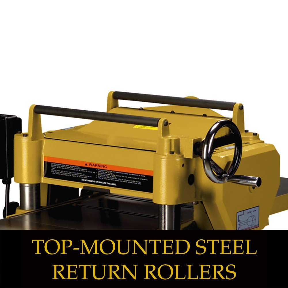 Powermatic 15-Inch Planer, Helical Head, 3 HP, 1Ph 230V (Model 15HH) Powermatic