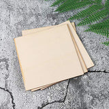Healifty 20pcs Unfinished Wood Crafts Wooden Square Cutouts Unfinished Wood Squares Wooden Chips for Crafts Homemade Ornaments Wood Craft Slices Wood Healifty