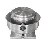 FICBXRA Restaurant Canopy Hood Grease Rated Exhaust Fan- Truck Exhaust Fan High-Speed Direct Drive Centrifugal Upblast Exhaust Fan 0.5HP 110 Volt FICBXRA