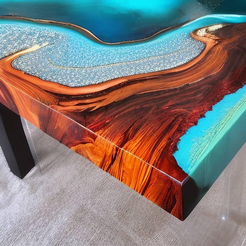 Ultra Clear Deep Pour Epoxy Resin and Hardener for Countertops, River Tables, Art Resin, DIY, Tumblers | Scratch Resistant, Low Odor, Bubble Free Ultra Clear Epoxy