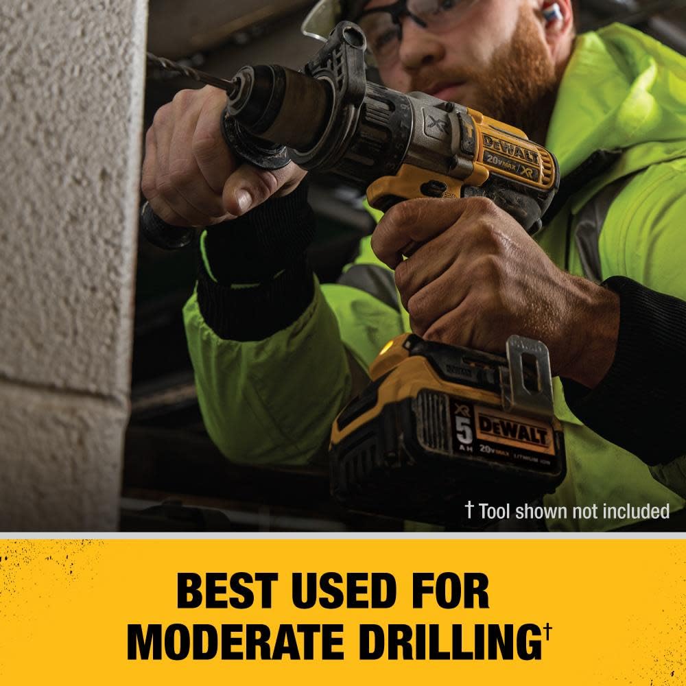 DEWALT 20V MAX Battery Charging Kit, Includes 2 Batteries, 5Ah, Includes Small Storage Bag (DCB205-2CK),Black DEWALT