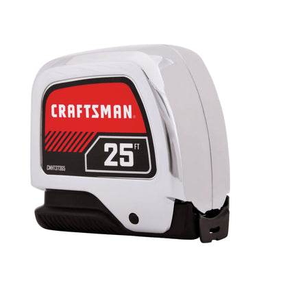 CRAFTSMAN Tape Measure, 25-Foot (CMHT37365S)