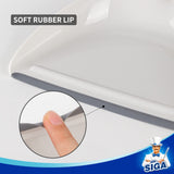 MR.SIGA Dustpan and Brush Set, Portable Cleaning Brush and Dustpan Combo with Bamboo Handle, 1 Set MR.SIGA