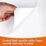 AROIC 70 Sheets Finger Paint Paper 11.8 x 15.7 inches, Paint Pad for Kids, Fingerpaint Paper For Toddlers And Kids, Kids Art Supplies, Art Paper AROIC