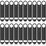 Pack of 20 Flat Bottle Opener Stainless Steel Beer Openers Sublimation Bottle Opener Blanks Heavy Duty Bar Funny Bartender Bottle Opener for Men Raiten