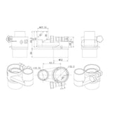 Generic 1pc CNC Engraving Machine Router Dust Shoe Spindle, 65mm Almencla