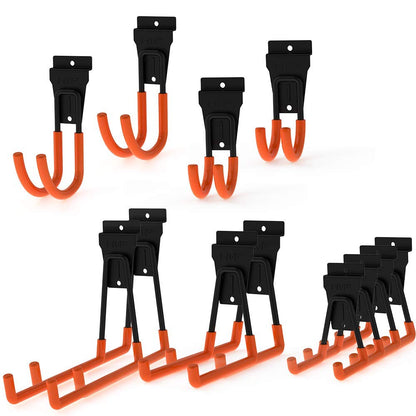 Intpro Slatwall Hooks Slatwall Accessories Utility Hooks Garage Storage Tool Organizer Large Heavy Duty Garage Panels Hooks for Ladders Bulk Items - WoodArtSupply