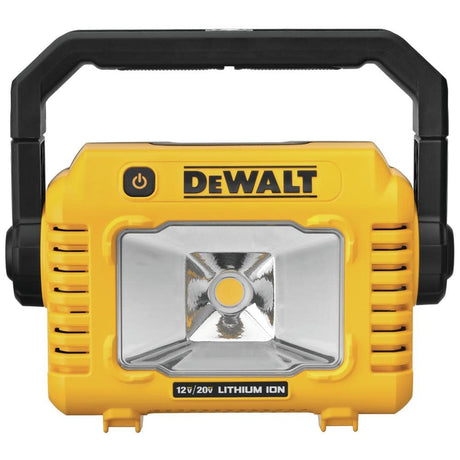 DEWALT 12V/20V MAX LED Work Light, Compact with 360 Degree Rotating Handle, 2000 Lumens of Brightness, Cordless, Bare Tool Only (DCL077B) DEWALT