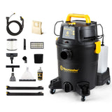 Vacmaster VK609PFR 0201 6 Gallon 5.5 Peak HP 3-in-1 Wet/Dry/Upholstery Shampoo Vacuum Cleaner Vacmaster