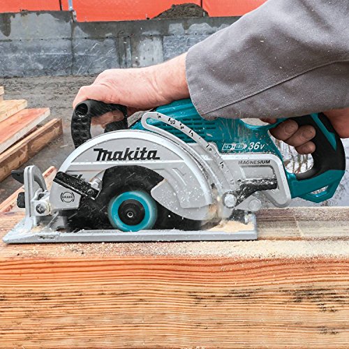 Makita XSR01PT 36V (18V X2) LXT® Brushless Rear Handle 7-1/4" Circular Saw Kit (5.0Ah) - WoodArtSupply