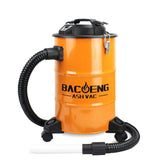 BACOENG 5.3-Gallon Ash Vacuum Cleaner with Double Stage Filtration System. Standard Ash Vac BACOENG
