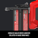 CRAFTSMAN V20 Cordless Brad Nailer Kit, 18GA (CMCN618C1) Craftsman