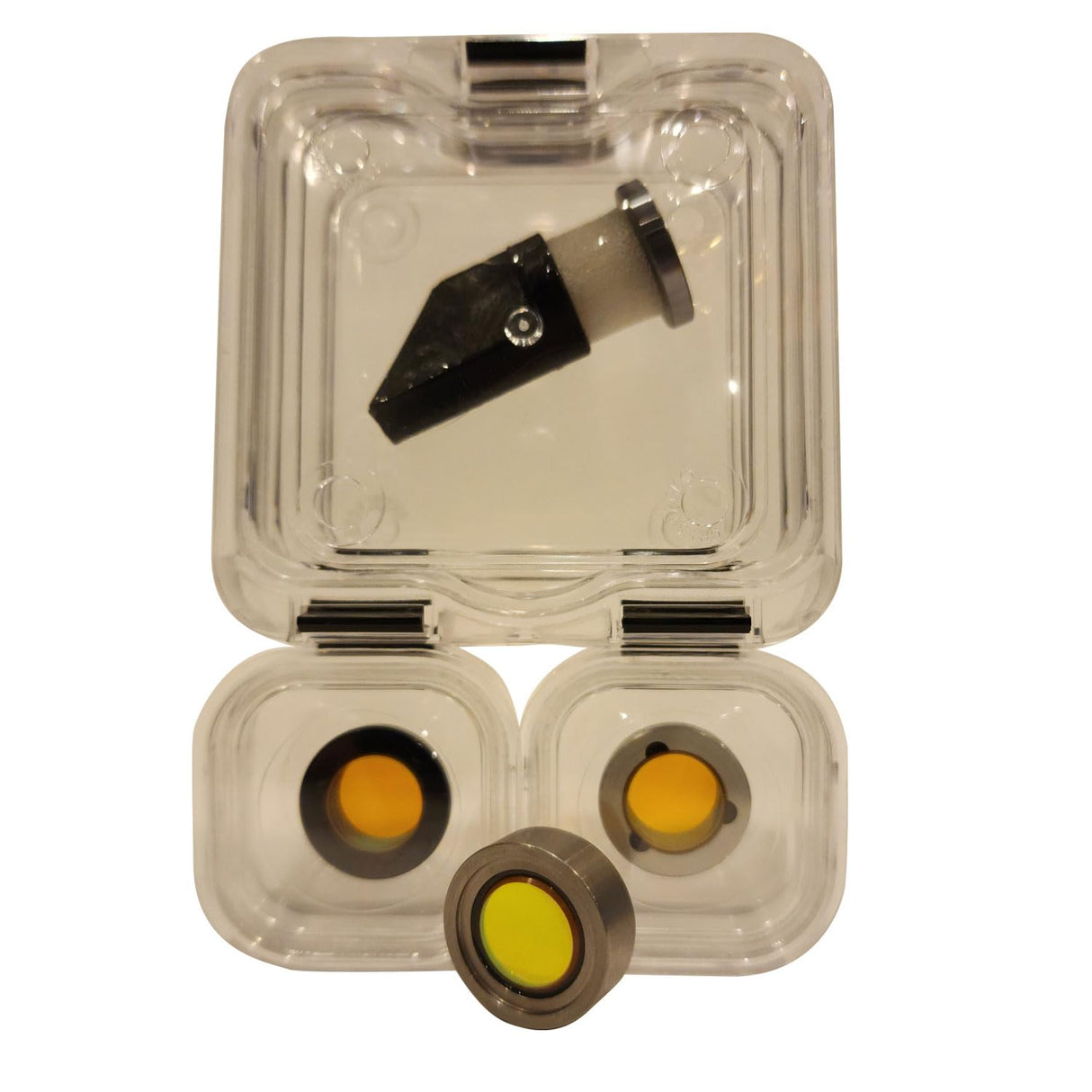 American Photonics Glowforge Optics Laser Head Parts for Plus, Pro, Basic Laser Engraving and Cutting Printer Window (Black) 1 pcs American Photonics