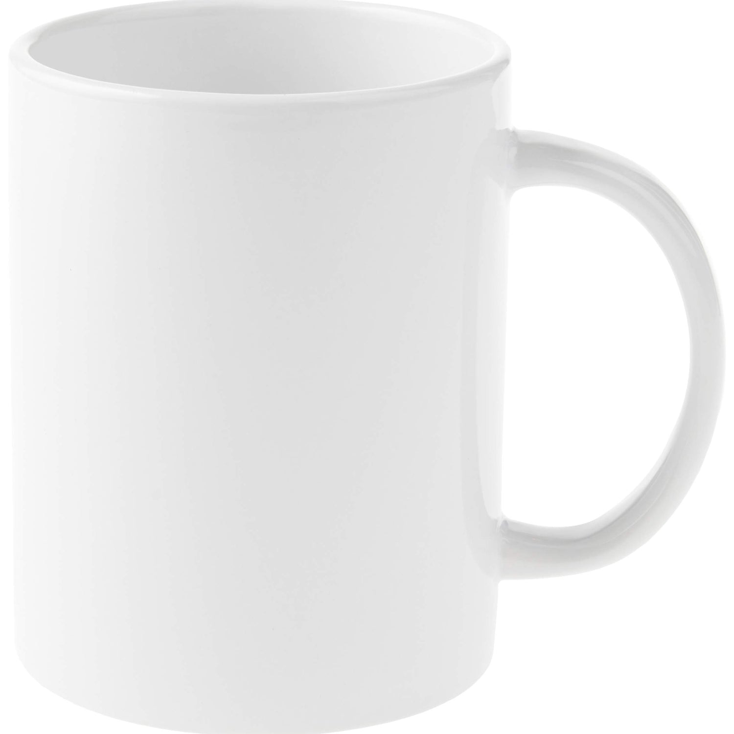 Cricut Beveled Blank Mug, Ceramic-Coated, Dishwasher & Microwave Safe to Decorate, Mug Press & Infusible Ink Compatible,15 Oz Sublimation Mug, Ideal Cricut
