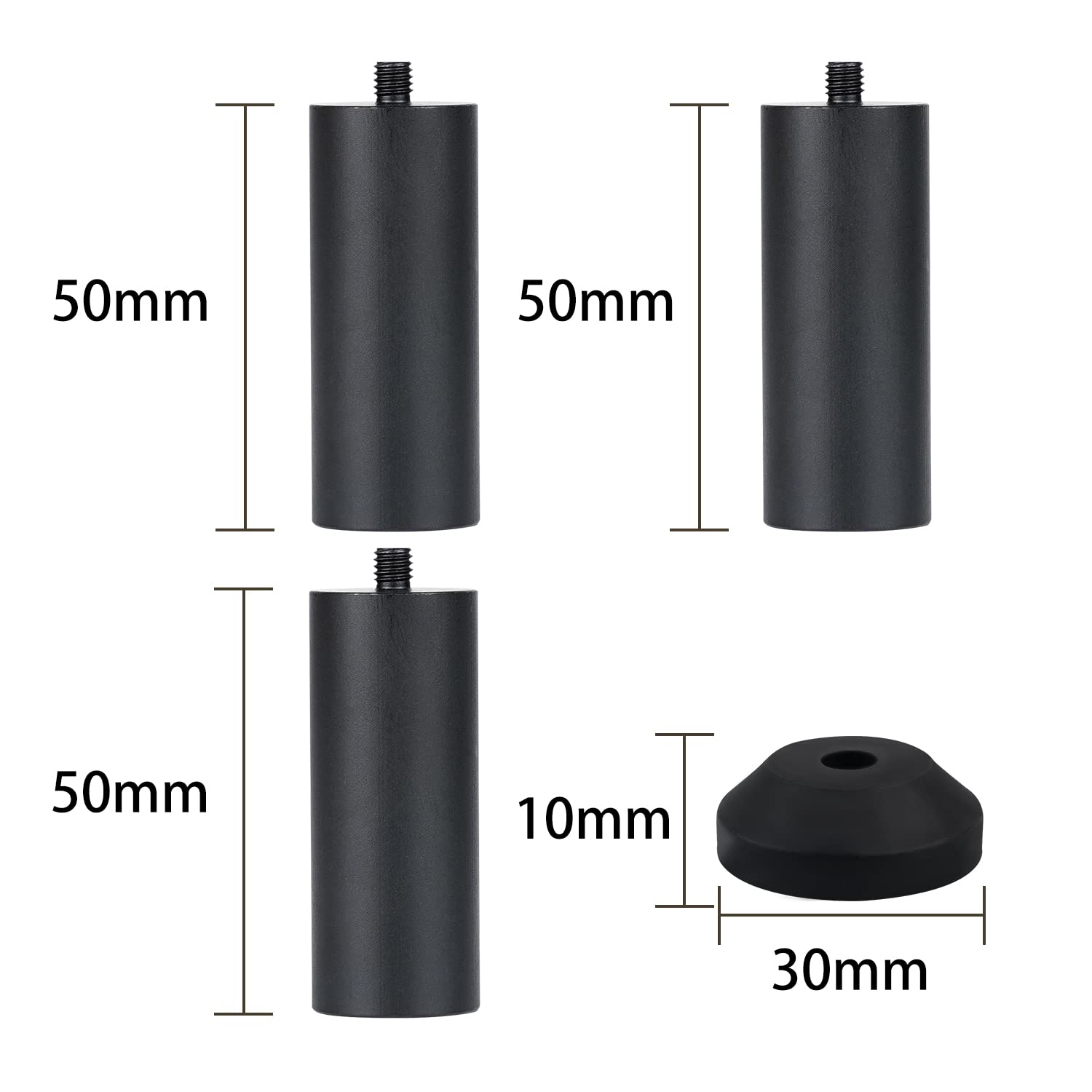 Twotrees Engraver Raiser Raised Footpads Height Up to 150mm for Most Laser Engraver, Suitable for Working with Rotary Roller - WoodArtSupply