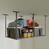 SunsGrove 3x6 Overhead Garage Storage Rack, 750LBS Adjustable Ceiling Mounted Storage Racks Heavy Duty, Hanging Garage Storage, 36 in. W x 72 in. L x SunsGrove