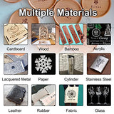 4240 Laser Engraver, 20W Laser Engraving Cutting Machine, Laser Machine 5W Output Power, Laser Cutter for Metal and Wood with 16.5”x15.75” Large CAMXTOOL