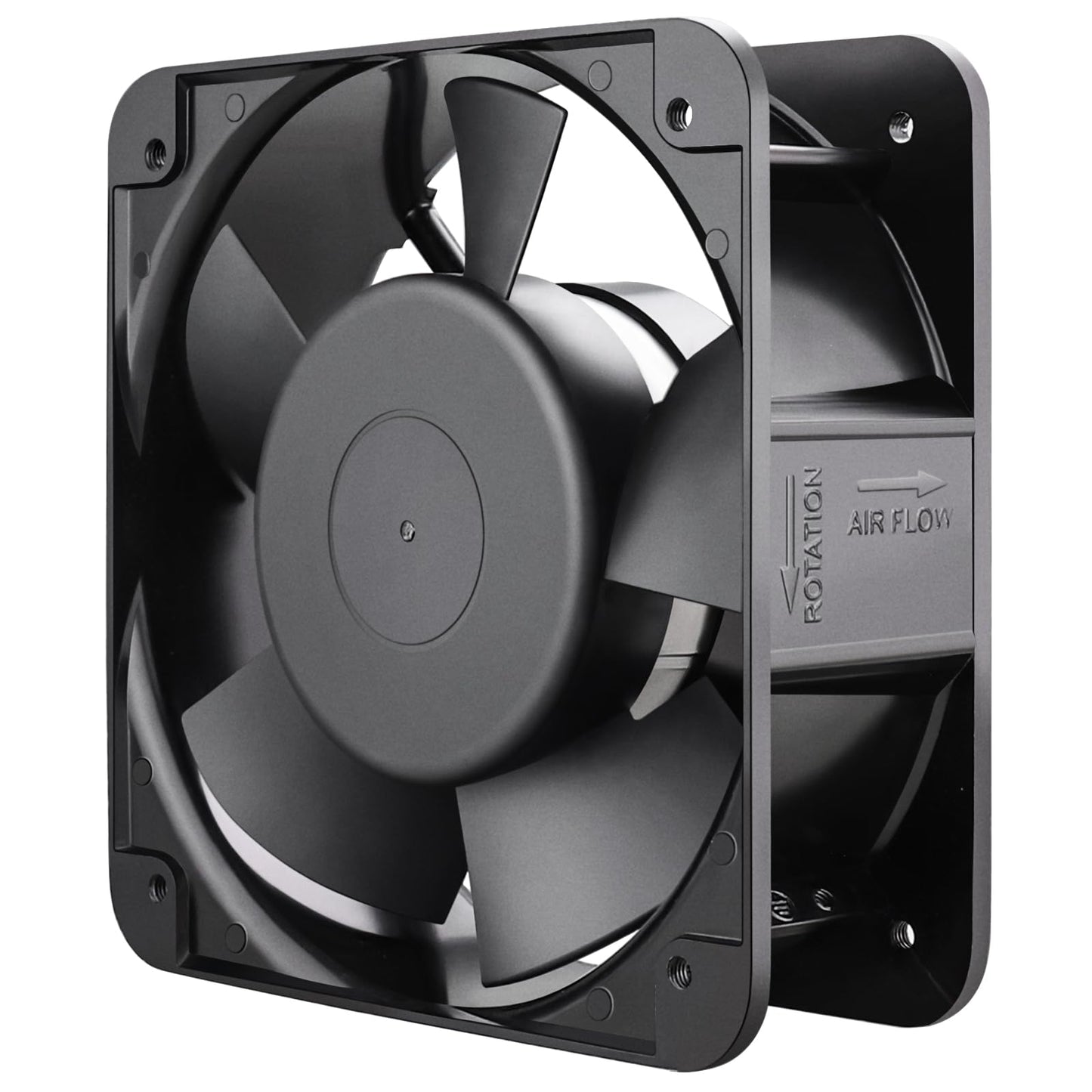 GDSTIME AXIAL Fan 15050, 110V 120V AC 150mm x 150mm x 50mm Fan, Ventilation Exhaust Projects Cooling Fan - WoodArtSupply