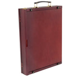 SoHo Urban Artist Wooden Desk Easel & Drawing Stand – Foldable, Lightweight Drawing Table - Mahogany Finish Painting Easel Soho Urban Artist