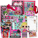 LOL Dolls Ultimate Activity Set - Bundle with LOL Dolls Coloring Books, Stickers, Games, Puzzles, Drawing and More (LOL Dolls Activities for Girls, GAME PARTY