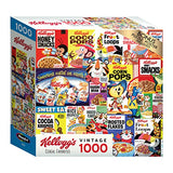 Kellogg's 1000 PC Jigsaw Puzzles - Cereal Favorites Cra-Z-Art