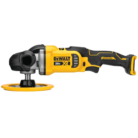 DEWALT 20V MAX* XR Cordless Polisher, Rotary, Variable Speed, 7-Inch, 180 mm, Tool Only (DCM849B) DEWALT