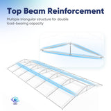 Quictent 20x40 Party Tent Heavy Duty Upgrade PVC Fire Retardent Vinyl Outdoor Gazebo Wedding Canopy Carport Shelter BBQ Tents with 6 Removable Quictent