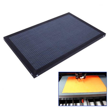 Laser Honeycomb Working Table, 400x600mm Honeycomb Laser Bed for Laser Engraver Cutting Machine, for Smooth Edge Cutting, Fast Heat Dissipation, Futchoy