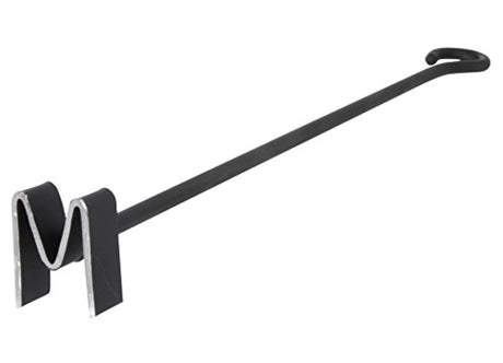 Personalised BBQ Fans Letter M Steak Branding Iron BBQ Fans