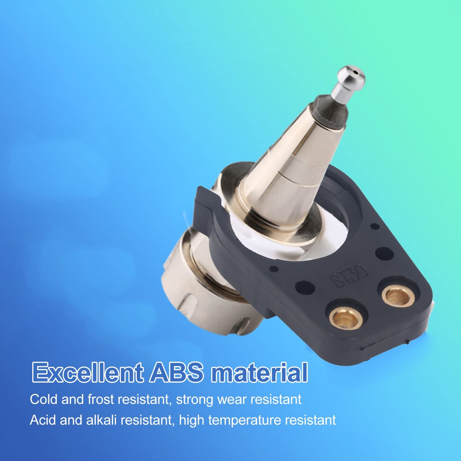 ISO30 Tool Holder Clamp, Engraving Machine Machining Center CNC Automatic Changer Clip, Iron ABS Flame Proof Rubber Claw, Holder Clamp ISO30 Cradle WOOXGEHM