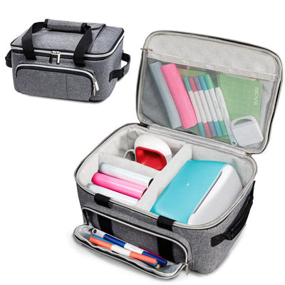 VIGEGARI Carrying Case for Cricut Joy, Cricut Carrying Case Compatible with Cricut Easy Press Mini, Tote Bag for Cricut Joy Accessories and Supplies,