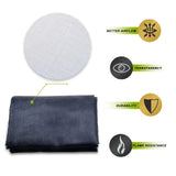 Garage Door Screen, 16x7 Ft Magnetic Closure Heavy Duty Weighted Bottom Garage Screen Doors for 2 Car Garage, Fiberglass Mesh Anti Annoying Animal PICK FOR LIFE