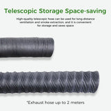 Creality Official Fume Extraction Kit, 4000 RPM High-Efficiency Ventilation Fan, Exhaust Smoke & Odors, Compatible for 3D Printer Enclosure with Fan Creality