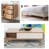 KITEVICH 4PACK Solid Wood Furniture Legs 6 Inch Sofa Legs, Replacement Legs Mid Century Modern Legs for Couch End Table TV Stand Bed Dresser Cabinet, KITEVICH