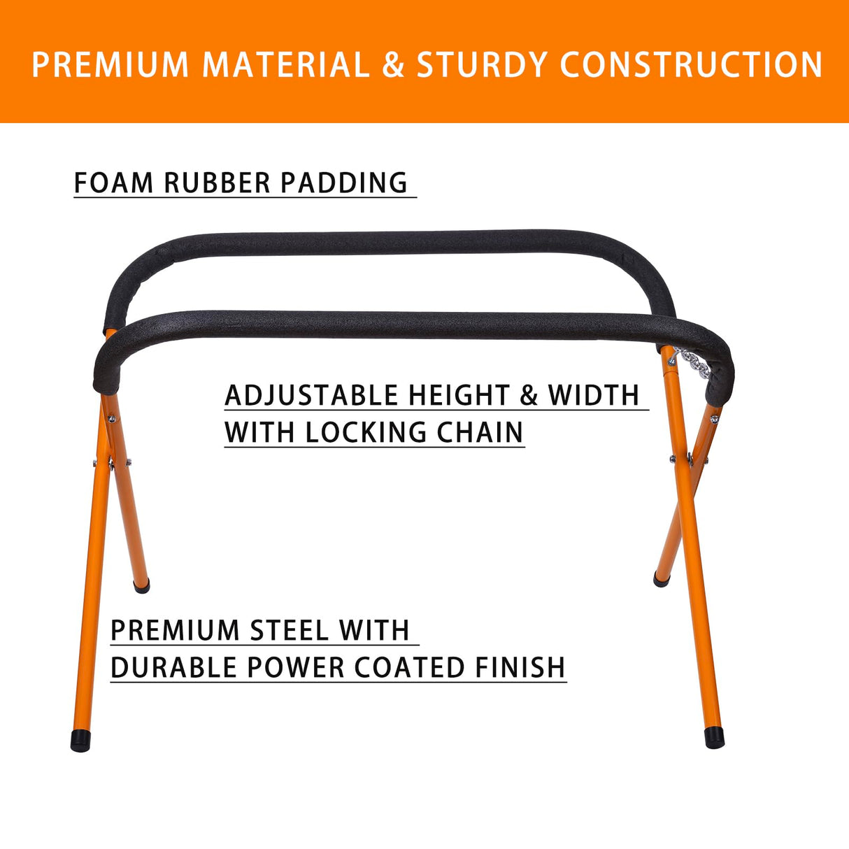 BXGTECH Portable Workbench Folding Work Stand, 1,000 Pound Capacity Foldable Work Table, Heavy-Duty Bumper Stand for Garage and Shop BXGTECH