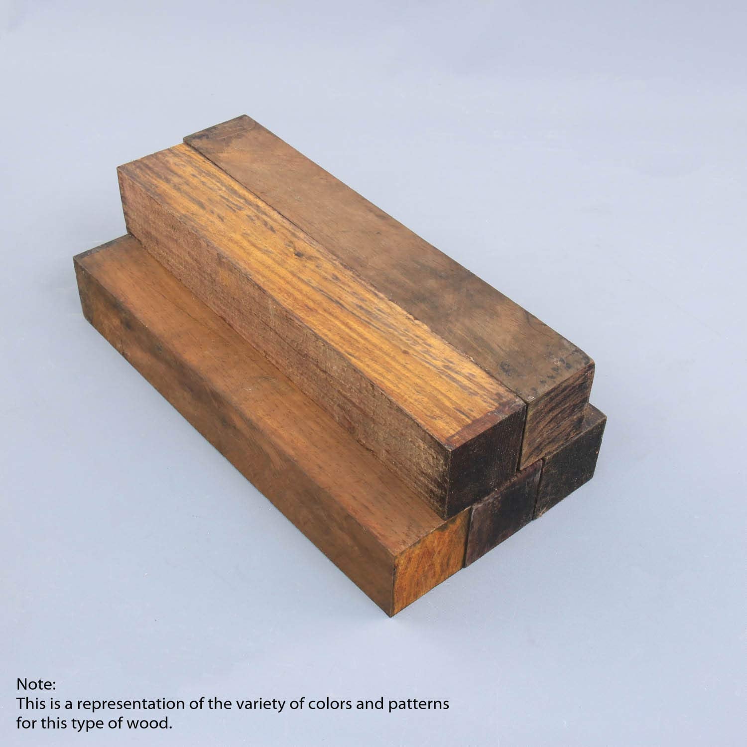 Legacy Woodturning, Cocobolo Wood Turning Blank, 2" x 2" x 12", 5 Pack Legacy Woodturning